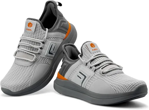 Vista 4 de FitVille Zapatillas deportivas anchas para hombre con puntera ancha - Fresh Core