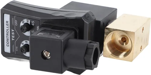 Vista 7 de Válvula de drenaje automática G1/2 DN15 Válvula de drenaje electrónica automática cronometrada para gestión de condensado de compresor de aire (230V)