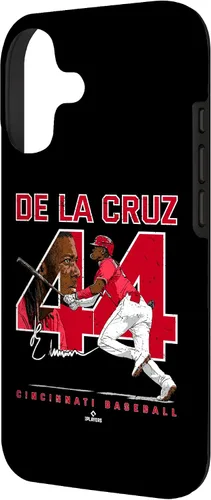 Vista 2 de Number & Portrait Elly De La Cruz Cincinnati MLBPA Case for iPhone 17