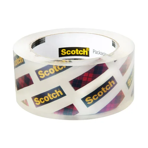 Vista 11 de Scotch Cinta de Embalaje con Cierre de Caja, Transparente, Cinta de Mudanza de Agarre Extremo, 1.88 pulg. x 54.6 yd, 3 Rollos, Dispensador de Cinta