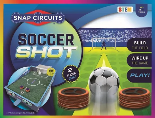 Vista 2 de SNAP CIRCUITS Soccer Shot STEM Tabletop Game for Kids Ages 7+