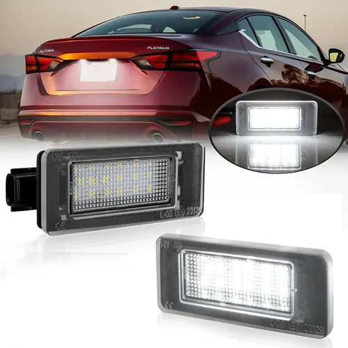 Vista 8 de D-Lumina Luces LED para matrícula, montaje de lámpara para Volkswagen VW Golf GTI MK4 MK5 MK6 MK7 CC Rabbit Polo EOS Phaeton Beetle Passat Scirocco