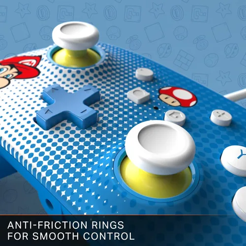 Vista 7 de PowerA Enhanced Wired Controller for Nintendo Switch - Mario Pop Art