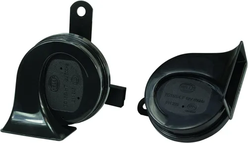 Vista 17 de HELLA 012010971 Kit de Bocina de Trompeta Negra de 12V (Ajuste Universal - Paquete Blíster)