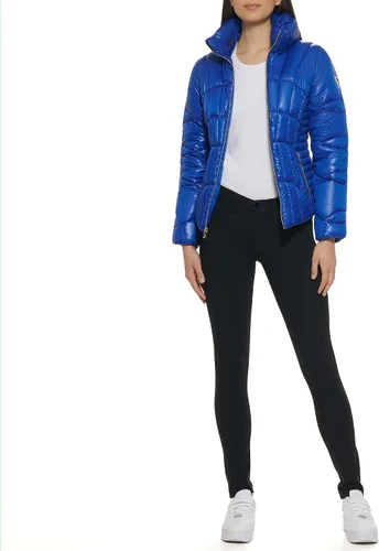 Vista 2 de GUESS Chaqueta acolchada acolchada para mujer