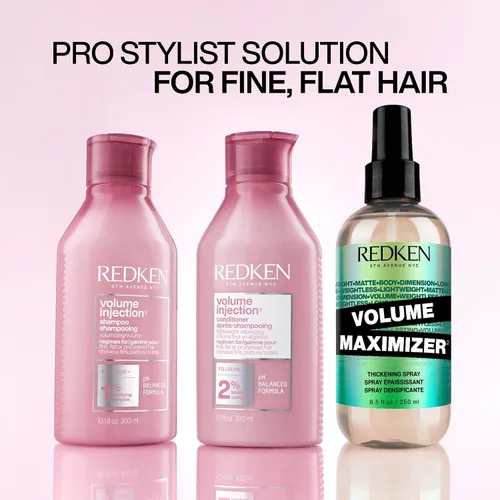 Vista 7 de Redken Volume Injection Shampoo & Conditioner Set – For Fine Hair