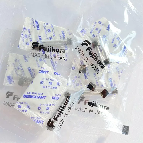 Vista 3 de (5 pares) ELCT2-20A electrodos para Fujikura FSM-50S 60S 60r 70S 80S Fibra Óptica Fusión Máquina/Fusión Empalmador Electrodo varilla ELCT2-20A