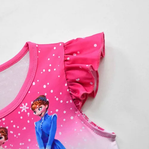 Vista 4 de AOVCLKID Vestido de princesa para niñas, disfraz de cosplay de Halloween