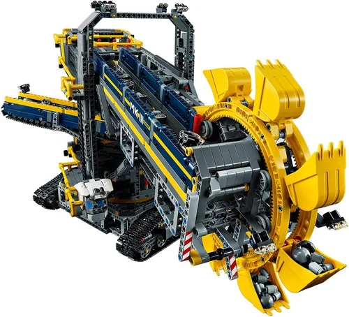 Vista 2 de LEGO Technic Excavadora con Rueda de Cubo 42055 Juguetes para Construir