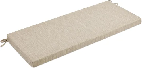 Vista 12 de baibu Cojín de Banco Antideslizante de 36 Pulgadas para Interiores y Exteriores con Lazos, Cojín de Asiento de Banco Rectangular Clásico