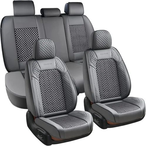 Vista 7 de Coverado - Fundas impermeables para asientos de coche, fundas delanteras para asientos de coche, 2 en 1, fundas protectoras para asientos de coche