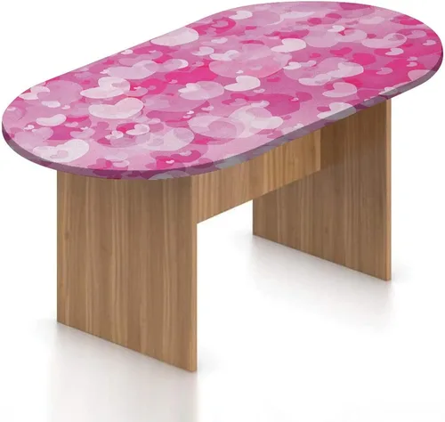 Vista 8 de Mantel ovalado ajustable para mesa de patio, mantel de poliéster elástico de colibríes, mantel ajustable con estampado musical de pájaros voladores