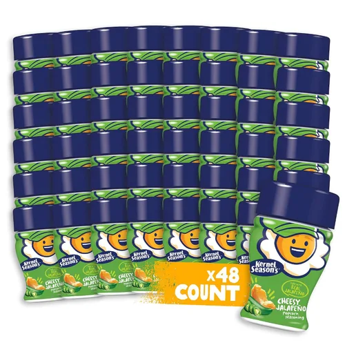 Vista 3 de Kernel Season's Mini tarro de condimento para palomitas de maíz, maíz caramelo, 0.9 onzas (paquete de 48)