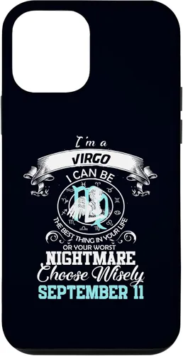 Vista 16 de Virgo Zodiac Sign Astrology Horoscope September 11 Birthday Case for iPhone 17