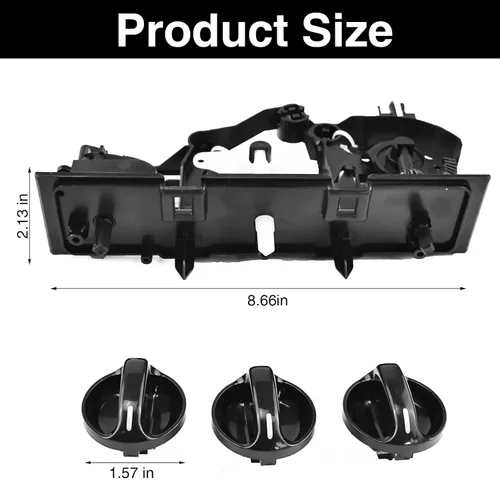 Vista 6 de 55910-0C010 Panel de módulo de interruptor de control de calefacción A/C compatible con Toyota Tundra 2000-2006 3.4L 4.0L V6/ 4.7L V8 Reemplazar#
