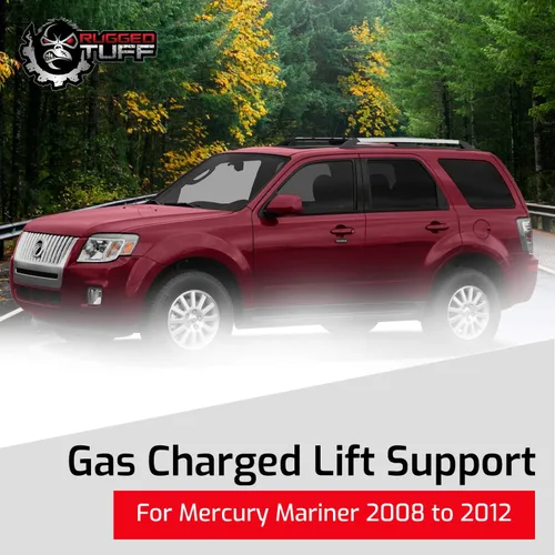 Vista 6 de Amortiguadores de soporte de elevación de vidrio para ventana trasera trasera para Ford Escape 2008-2012, Mazda Tribute, Mercury Mariner