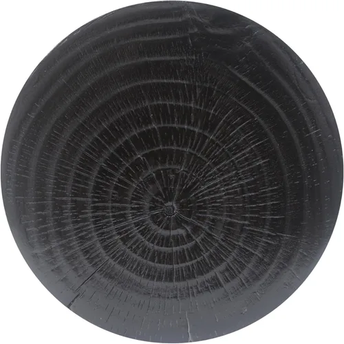 Vista 7 de WILLIAMSPACE Mesa auxiliar hueca para sala de estar, estilo retro moderno de granja, textura similar a la madera, material de óxido de magnesio