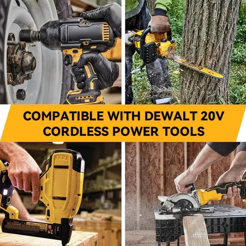 Vista 8 de 8.0Ah 18V Reemplazo para batería Dewalt 18V (20V Max) compatible con baterías Dewalt DCB200 DCB204 DCB206 DCB201 DCB203 DCB181 DCB180 2Pack