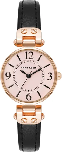 Vista 15 de Anne Klein Reloj con correa de cuero para mujer