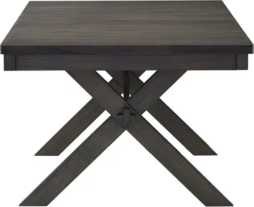 Vista 8 de Crosley Furniture Hayden Modern Farmhouse - Mesa de comedor de madera, pizarra