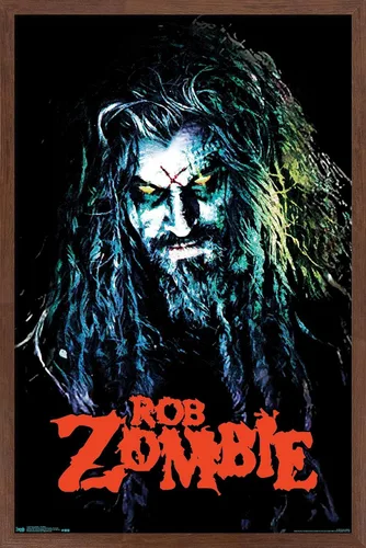 Vista 17 de Rob Zombie - Póster de pared HellBilly de 34 pulgadas de largo x 22.4 pulgadas de ancho, versión sin marco