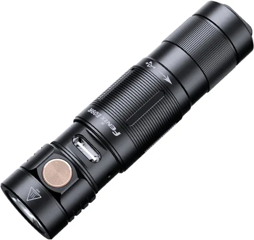 Vista 3 de Fenix Linterna EDC E09R, 600 lúmenes USB-C recargable, con organizador