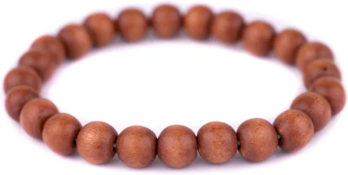 Vista 59 de Pulsera de cuentas de madera