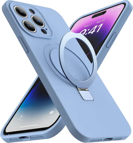 Vista 14 de Funda diseñada para iPhone 11 con soporte magnético invisible Compatible con Mag-Safe, a prueba de caídas de grado militar, a prueba de golpes