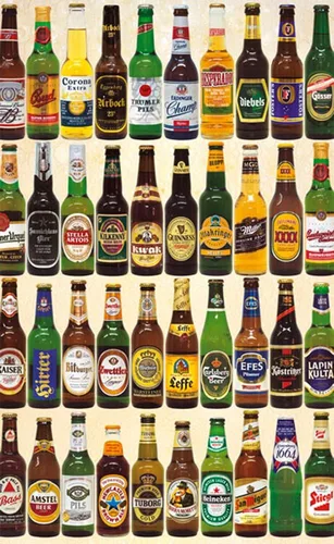 Vista 3 de Rompecabezas de cerveza de 1000 piezas
