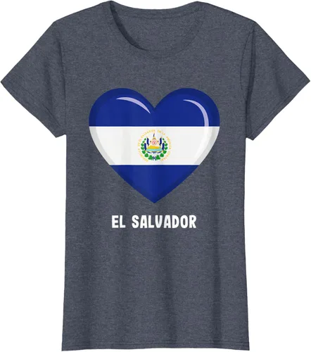 Vista 66 de Camiseta Bandera de El Salvador Camiseta salvadoreña