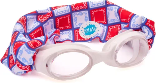 Vista 16 de Splash Place - Gafas de natación con correa de tela - Gafas de natación para adultos y niños - Tema de todo el mundo