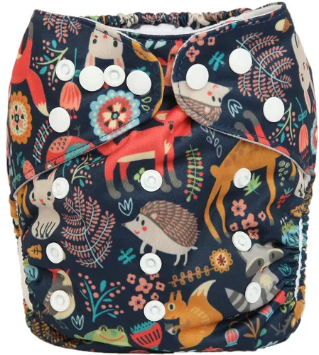 Vista 12 de Pañal de bolsillo para bebé, reutilizable, lavable, 8 libras a 36 libras (flecha)