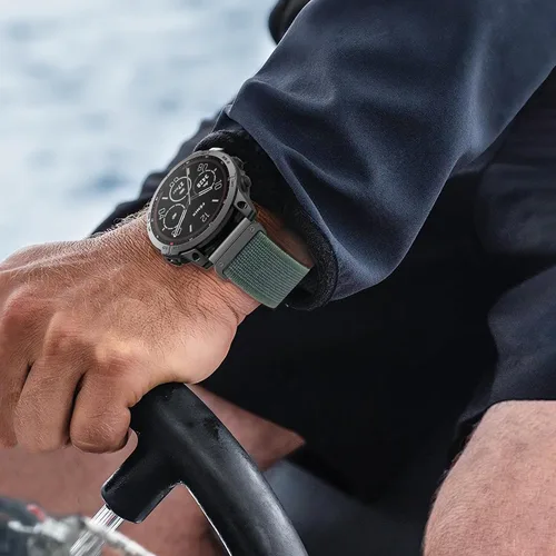 Vista 5 de ANCOOL Correa compatible con Garmin Fenix 7X/6X/5X, correas de nailon de fácil ajuste de 1.024 in para Garmin Fenix 3/5X Plus/6X Pro/Tactix