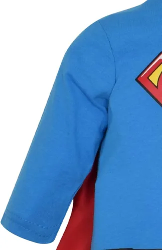 Vista 3 de Warner Bros Batman Superman - Mono para bebé con capa