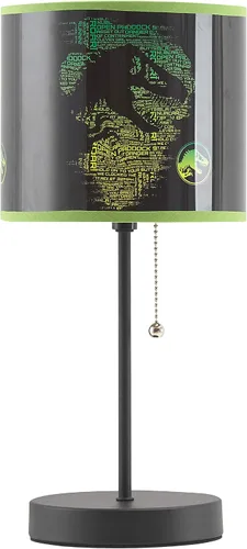 Vista 13 de Lámpara de mesa para niños Frozen 2 con cadena de tracción, metal, pantalla decorativa impresa temática Multicolor