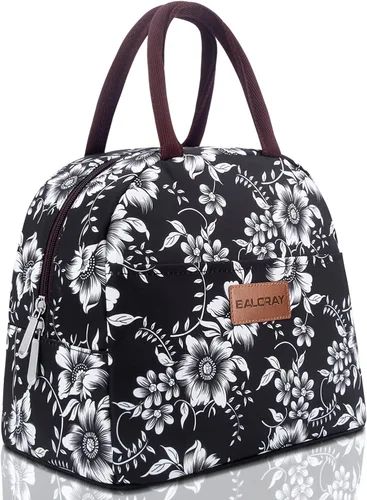 Vista 30 de BALORAY Bolsa de almuerzo para mujeres y hombres, lonchera aislada para adultos, bolsa de almuerzo reutilizable para el trabajo, picnic o viajes