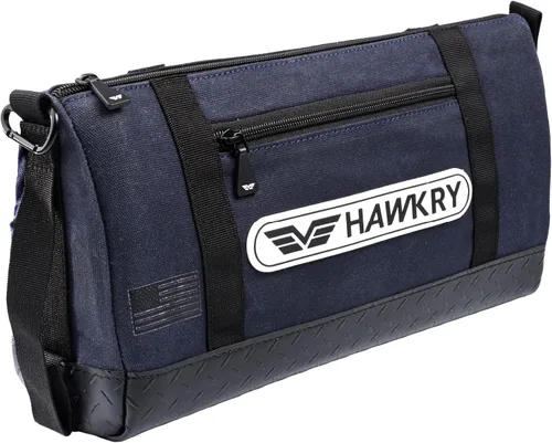Vista 15 de HAWKRY Bolsa de herramientas de lona resistente - Bolsa de lona impermeable con cremallera, bolsa de herramientas de jardín, bolsas de construcción