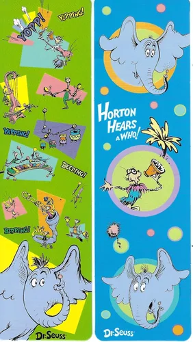 Vista 5 de Horton Hears a Who - Libro de tapa dura, marcadores y bolsa de regalo (un juego de regalo educativo de Dr. Seuss con lecciones de utilidad y amistad)