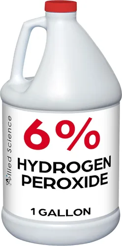 Vista 10 de Allied Science 6% de peróxido de hidrógeno, grado alimenticio H202 y agua desionizada, 2,5 galones