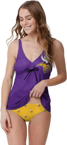 Vista 136 de FOCO Women's NFL Team Logo Ladies Bathing Swim Wear Suit