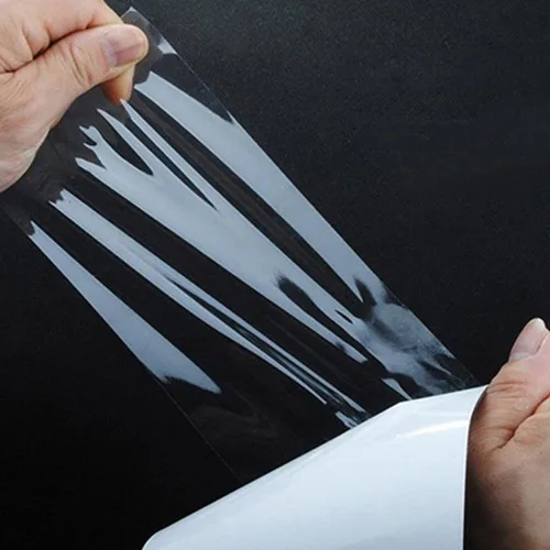 Vista 3 de Hohofilm PPF Película protectora para pintura de coche, autoadhesiva, vinilo automotriz, auto-reparable, hoja de vinilo transparente con brillo