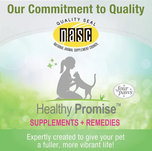 Vista 6 de Four Paws Healthy Promise Pre y probióticos para gatos masticables suaves 90