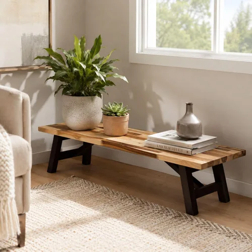 Vista 2 de Boraam Rasmus Accent Plant Table - Blended Espresso