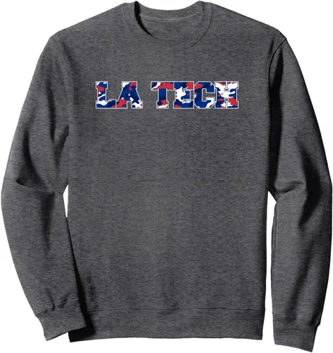 Vista 4 de Louisiana Tech Bulldogs - Sudadera de camuflaje