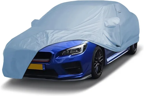 Vista 32 de Funda de automóvil personalizada para Subaru BRZ (2013-2025), impermeable, para todo tipo de clima, lluvia, nieve, UV, protector solar para exterior