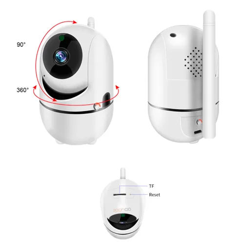 Vista 4 de Cámara De Seguridad Hd 1080p Wifi Vigilancia Con App Ycc365