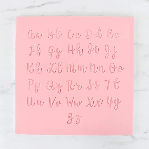 Vista 5 de PME Fun Fonts - Juego de 52 sellos del alfabeto, mayúsculas e inferiores, colección 1