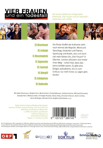 Vista 2 de Vier Frauen und ein Todesfall, 2 DVD