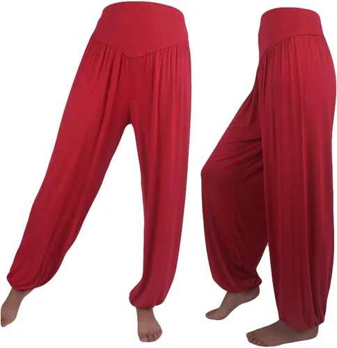 Vista 2 de Pantalones deportivos para mujer, elásticos, de cintura alta, pierna ancha, pantalones deportivos con gráficos de moda, pantalones deportivos