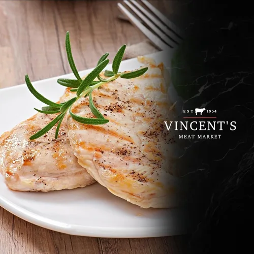 Vista 6 de Vincent's Meat Market Chuletas de pollo, totalmente naturales, de primera calidad, sin hueso, sin piel, gruesas, 8 libras (4 paquetes de 2 libras)